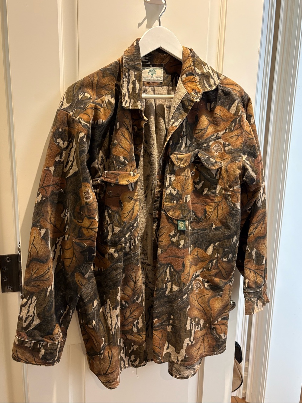 Mossy Oak Brown Leaf Camo Field Jacket